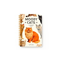 Galison Moody Cats Sticker Book (häftad, eng)