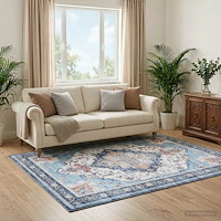 vidaXL Matta ORIZ Flerfärgsdesign 160 x 230 cm 100% Polyester