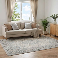 vidaXL Matta ORIZ Gräddvit 160 x 230 cm 100% Polyester