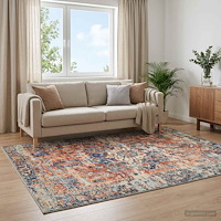 vidaXL Matta ORIZ Orange 120 x 170 cm 100% Polyester