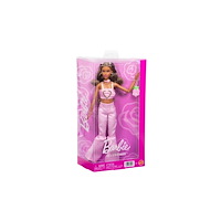 Barbie Barbie Deluxe Style dockkläder, rosa denimjeans med utsvängd...