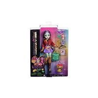 Monster High Monster High Jinafire Long modedocka med husdjur och 7 tillb...