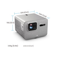 BENQ BenQ TK705STi - DLP-projektor - kort kastavstånd - 802.11a/b/g/n/ac/ax wireless / Bluetooth 5.2