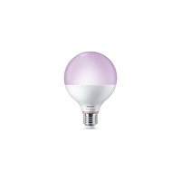 Philips Smart Philips Smart LED - LED-glödlampa - form: G95 - glaserad finish - E27 - 11 W - varmt till kallt vitt ljus - 2200-6500 K...