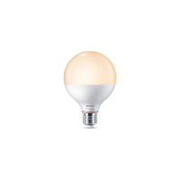 Philips Smart Philips Smart LED - LED-glödlampa - form: G95 - glaserad finish - E27 - 11 W - varmt till kallt vitt ljus - 2700-6500 K...