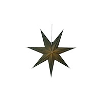 STAR TRADING Pappersstjärna 7-uddig 60cm grön