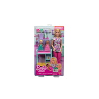 Barbie Barbie Career doktorsset med 2 babydockor och undersökningsb...