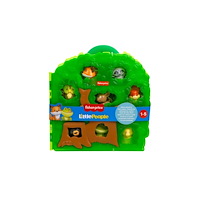 Fisher-Price Fisher-Price Little People djurtransport med skogsdjur, 9 st...