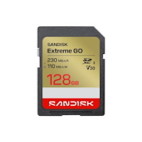 SANDISK SanDisk Extreme Go - flash-minneskort - 128 GB - SDXC UHS-I