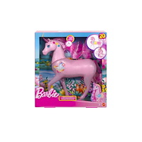 Barbie Barbie JCP78 Lights & Sounds enhörningsleksak, 20 kombinatio...