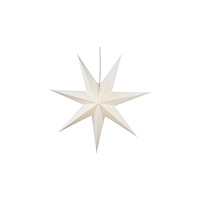 STAR TRADING Pappersstjärna 7-uddig 100cm vit