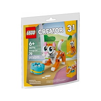 LEGO LEGO 30714 Creator 3-in-1 byggset med orange katt, 79 delar,...