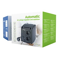 Gembird EnerGenie EG-AVR-1001 - automatisk spänningsregulator - 600 watt - 1000 VA