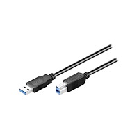 WENTRONIC GMBH goobay - USB-kabel - USB typ A till USB Type B - 25 cm