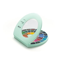 HIMI HIMI halvfuktig akvarellfärg – 38 färger, grön / HIMI Semi-Moist Watercolour Set - 38, Pans Green Edition