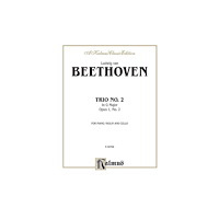 ALFRED PUBLISHING CO.(UK)LTD BEETHOVEN PIANO TRIO2 OP12 (häftad, eng)