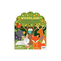 Chronicle Books Woodland Coloring Book + Stickers (häftad, eng)