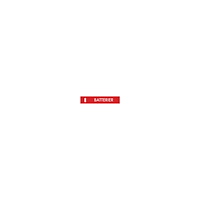 Bica® Piktogram, Bica® vinyl, självhäftande för batterier, H x B:...