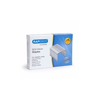 Rapesco Rapesco 1237, klammerförpackningar, 1 cm, 1000 klammer, stål...