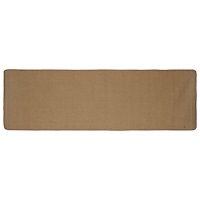 vidaXL Områdesmatta Ljusbrun 80 x 250 cm Jute