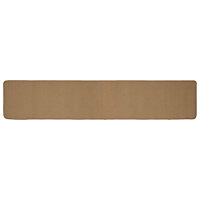 vidaXL Områdesmatta Ljusbrun 80 x 400 cm Jute