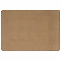 vidaXL Områdesmatta Ljusbrun 120 x 170 cm Jute