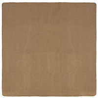 vidaXL Områdesmatta Ljusbrun 200 x 200 cm Jute