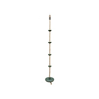 KREA KREA Swing gunga och klätterrep 1,6 meter, sits Ø 30 cm, 4 k...
