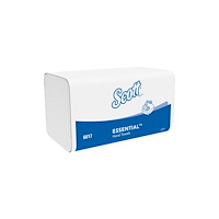 Kimberly-Clark Handduksark Kimberly-Clark Scott 1-lagers V-fold 21x20 cm 10...