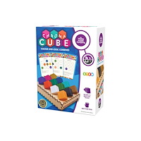 GO ON MAKE ME Chroma Cube Colour & Logic Wooden Game