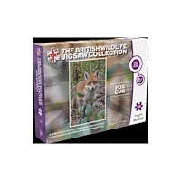 GO ON MAKE ME Fox Cub 500 Piece Puzzle