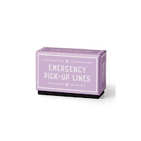 Galison Emergency Pick-up Lines Card Set