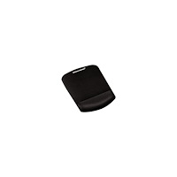 FELLOWES Musmatta, Fellowes Plush Touch, skum, svart, med handledsstö...