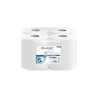 LUCART Toalettpapper, Lucart AquaStream 150, 2-lagers, 150 m, vitt,...