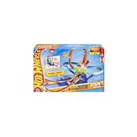 Hot Wheels Hot Wheels JFD12 Stunt Tracks Big Air Crash bilbana med 1:64...