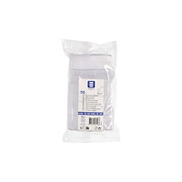 PAPSTAR Gaffel, Vascella 18,5 cm, transparent, förpackning med 50 st
