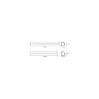 Nordtronic NORDTRONIC Bianka G2 LED-downlight 8W 2,7/3/4K CCT-omkopplar...