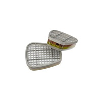 3M 3M 6055, Kombinationspatron, 4 styck, A2, Grå, 3M™ reusable...