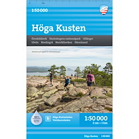 Calazo Förlag Höga kusten 1:50.000