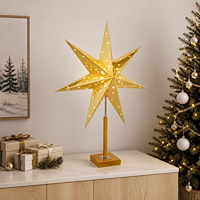 vidaXL Julbelysning RAAHE Varmvit 35 x 15 x 55 cm