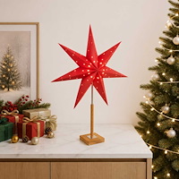 vidaXL Julbelysning RAAHE Varmvit 35 x 15 x 55 cm