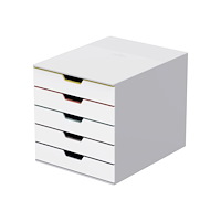 Durable DURABLE VARICOLOR MIX 5 - lådskåp - för Letter, A4, C4, Folio - flera färger