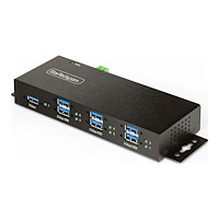 StarTech.com StarTech.com 7-Port Managed USB Hub with 7x USB-A, Heavy Duty with Metal Industrial Housing, ESD & Surge Protection, Wal...