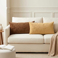 vidaXL Kuddöverdrag 12 st HEERLEN Taupe 40 x 80 cm Flanell