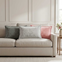 vidaXL Kuddöverdrag 2 st HOUTEN Rosa 30 x 50 cm Flanell
