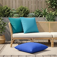 vidaXL Kasta Kudde 2 st HEERLEN Kungsblå 70 x 70 cm Polyester