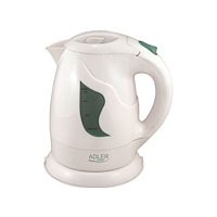 ADLER Adler AD 08 w, 1 l, 850 W, Vit, Vattennivå indikator, Sladdl...