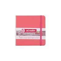 Art Creation SketchBook Coral Red 12 x 12 cm / Skissblock korallröd 12 x 12 cm