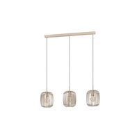 EGLO EGLO ROMAZZINA 900497 pendellampa 3xE27 3x40 W, L900 sandfär...