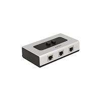 DeLOCK DeLOCK 87673 RJ45-nätverksswitch 10/100/1000 Mbps 2-portars...